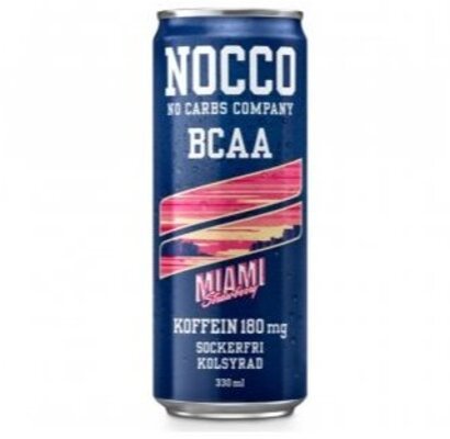 NOCCO BCAA Miami jahoda 330 ml