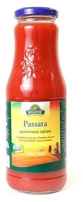 Biolinie Pasírovaná rajčata - passata BIO 690 g