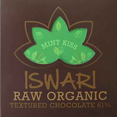 Iswari Čokoláda Mint Kiss BIO RAW 75 g