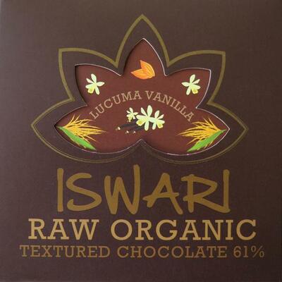 Iswari Čokoláda Vanilla - Lucuma BIO RAW 75 g