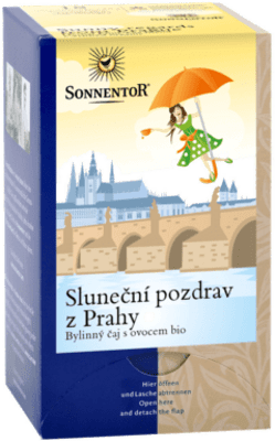 Sonnentor Čaj sluneční pozdrav z Prahy BIO 45 g