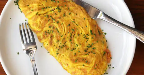  Plněná vaječná omeleta