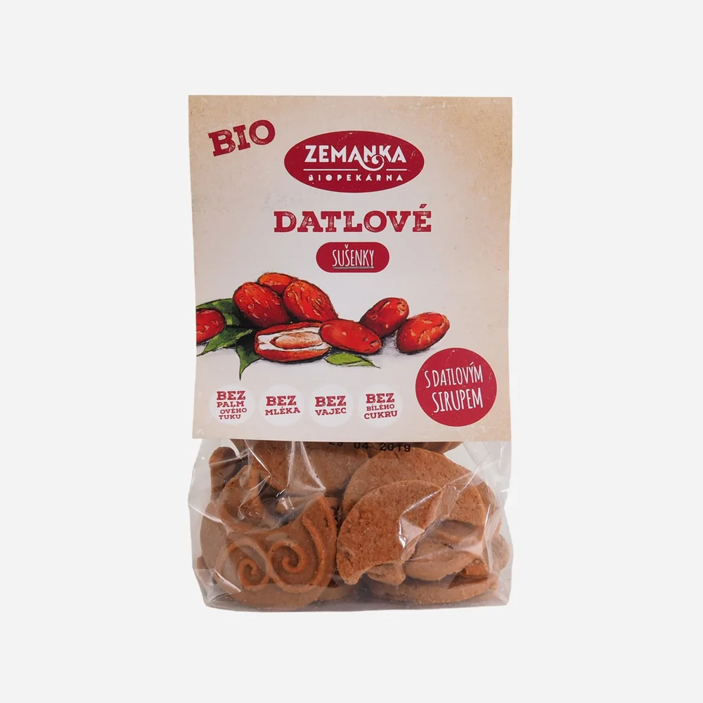 Datlové sušenky s citronovým olejem BIO