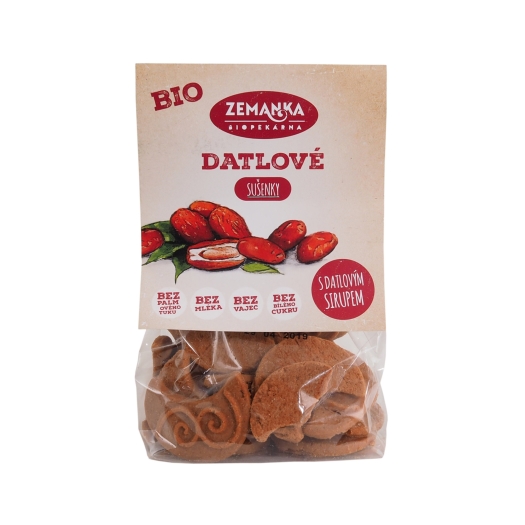 Datlové sušenky s citronovým olejem BIO