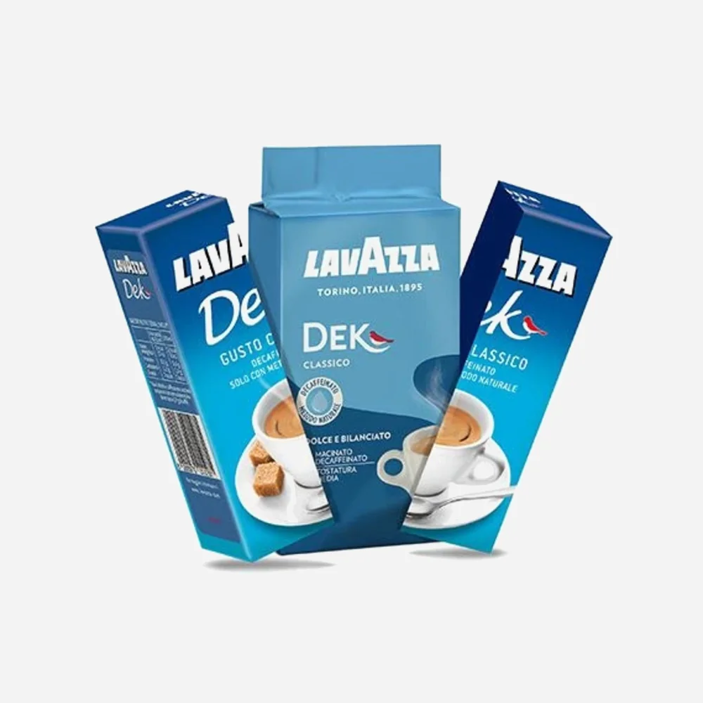 Decaffeinato bezkofeínová mletá káva