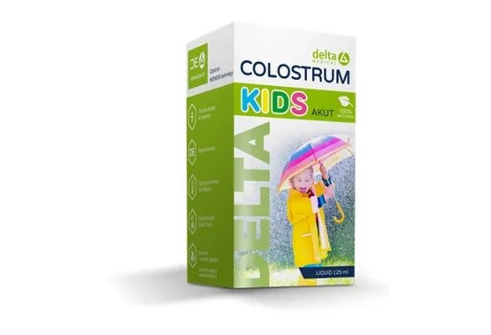 DELTA COLOSTRUM KIDS 100% Natural od 6 měsíců tekuté 125ml