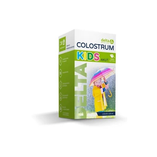 DELTA COLOSTRUM KIDS 100% Natural od 6 měsíců tekuté 125ml