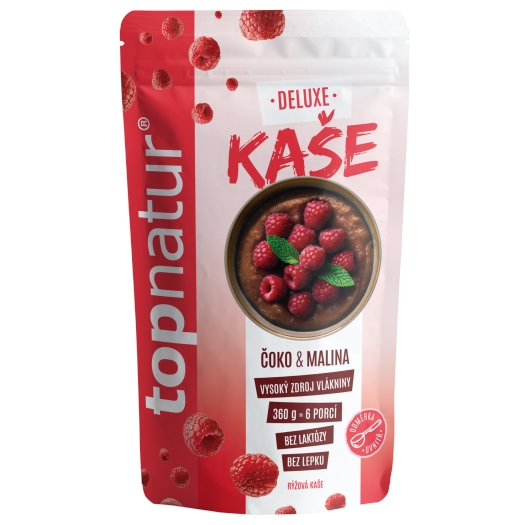 Deluxe kaše čokoláda a malina