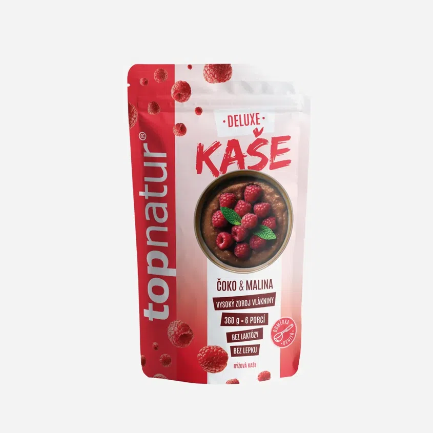 Deluxe kaše čokoláda a malina