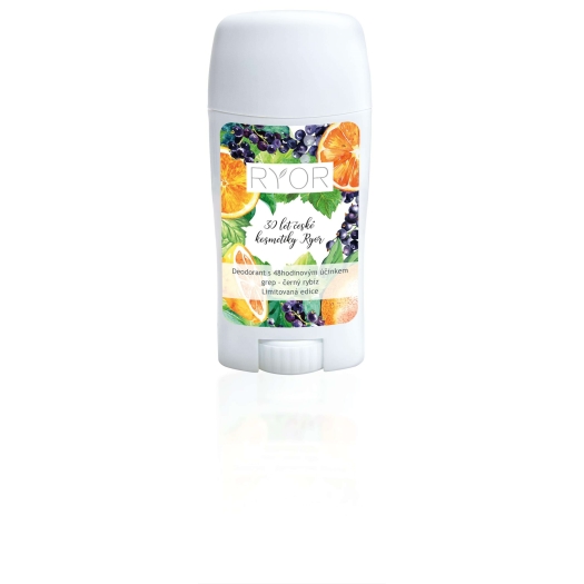 Deodorant s 48 hodinovým účinkem černý grep-rybíz 50ml