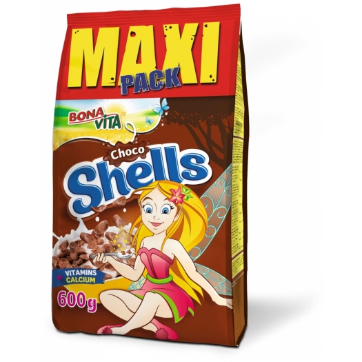 Dětské cereálie Choco shells