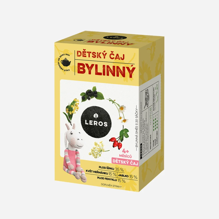 Detský čaj bylinný BIO 20 sáčkov