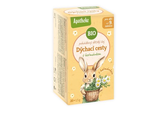 Dětský čaj  Dýchací cesty s heřmánkem BIO