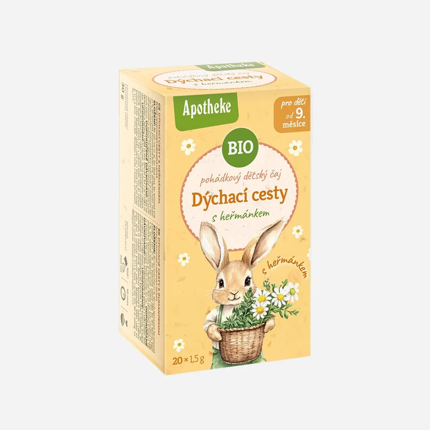 Dětský čaj  Dýchací cesty s heřmánkem BIO