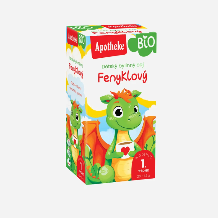 Detský čaj feniklový BIO 20 sáčkov