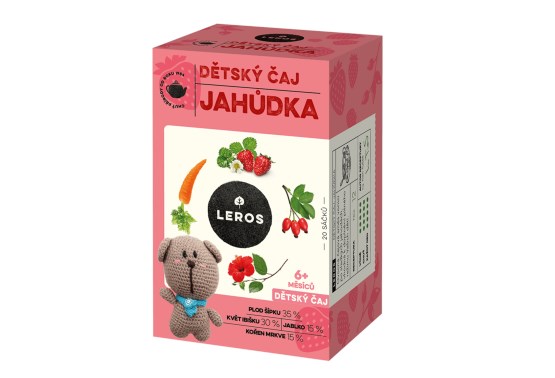 Detský čaj jahôdka 20 sáčkov