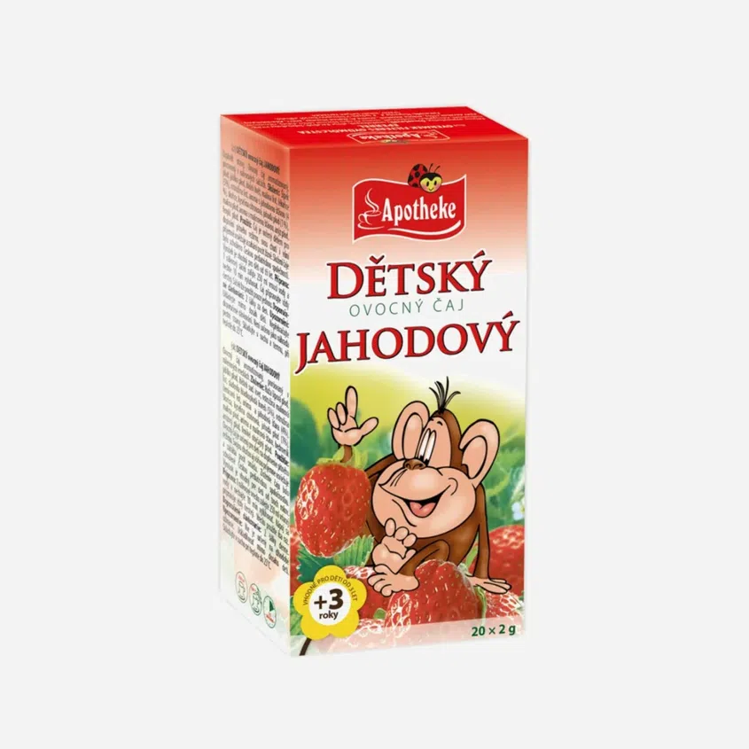 Dětský čaj jahodový 20 sáčků