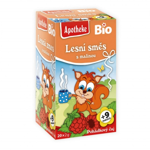 Dětský čaj Lesní směs s malinou BIO 20 sáčků