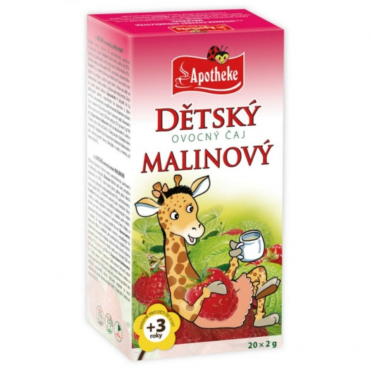 Dětský čaj malinový 20 sáčků