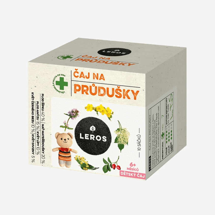 Detský čaj na priedušky 10 sáčkov