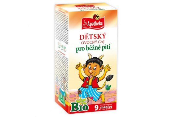 Detský čaj ovocný BIO 20 sáčkov