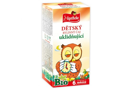 Detský čaj ukľudňujúci BIO 20 sáčkov