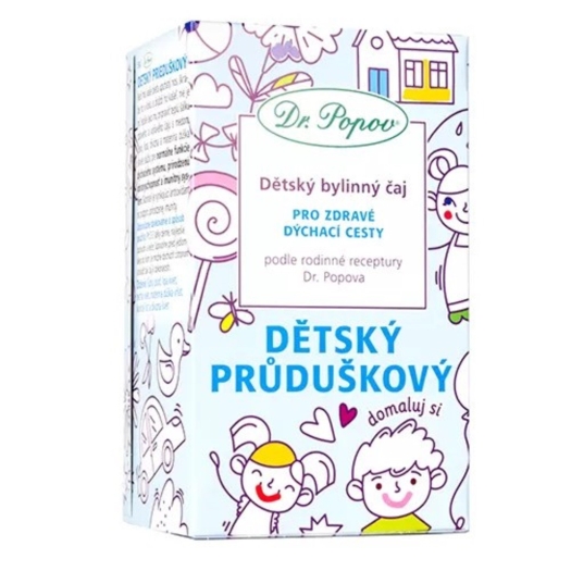 Dětský průduškový, dětský bylinný čaj 20 sáčků