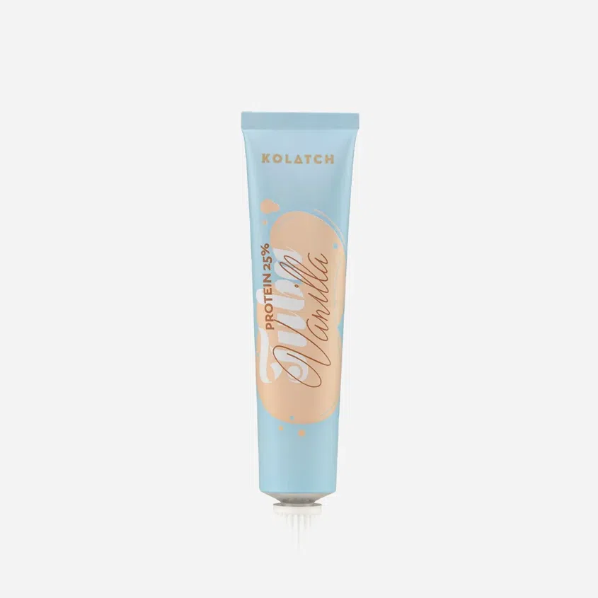 Dezert v tubě s proteinem a vanilkou