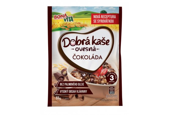 Dobrá kaša ovsená čokoláda