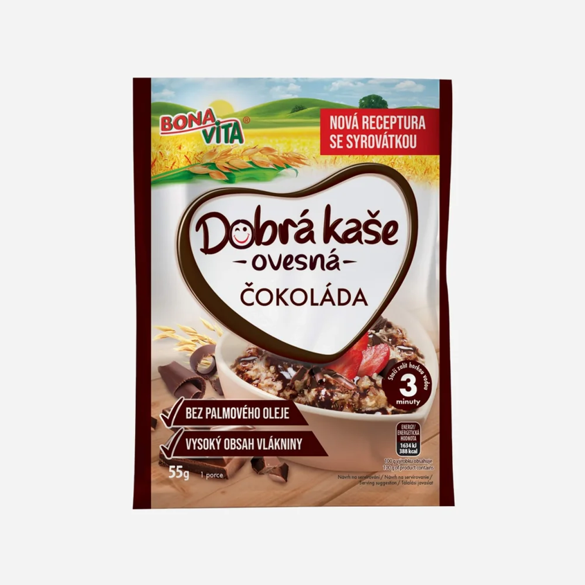 Dobrá kaša ovsená čokoláda