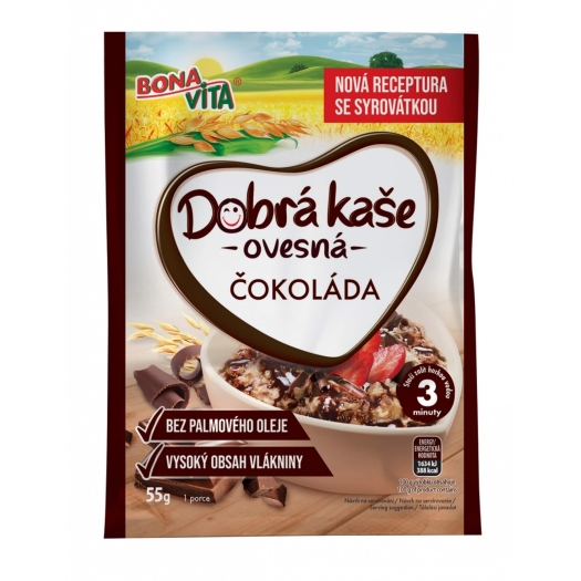 Dobrá kaše ovesná čokoláda