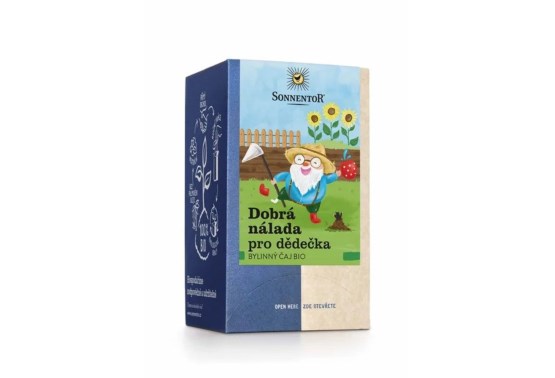 Dobrá nálada pre dedka bylinný čaj porciovaný BIO