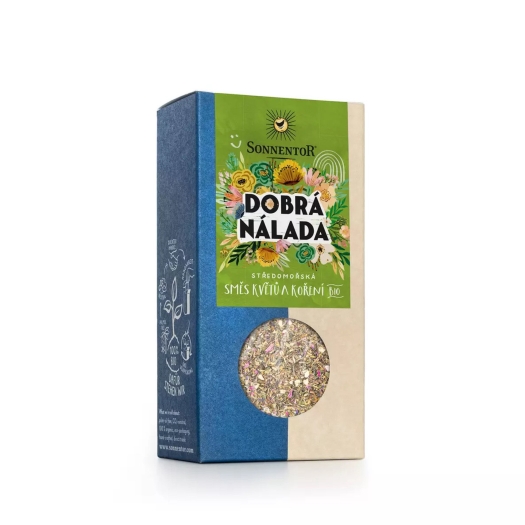 Dobrá nálada - směs květů a koření bio