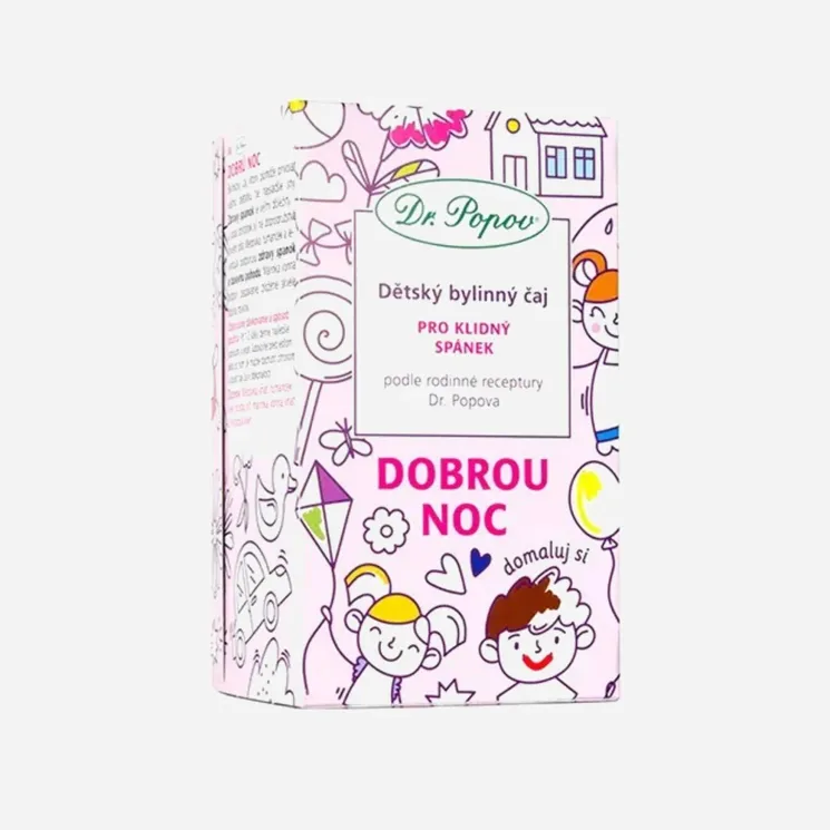 Dobrou noc, dětský bylinný čaj 20 sáčků 6 x 20 sáčků