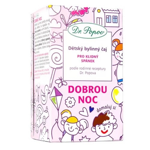 Dobrou noc, dětský bylinný čaj 20 sáčků