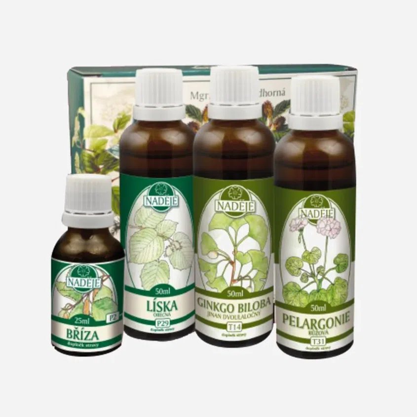 Doplněk z bylin pro harmonizaci kardiovaskulárního systému