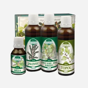 Doplněk z bylin pro posílení a podporu detoxikace 6 x 1 sada
