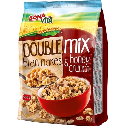 Double mix cereální lupínky BF a Honey crunch