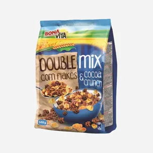 Double mix cereální lupínky CF a Cocoa crunch 6 x 500 g