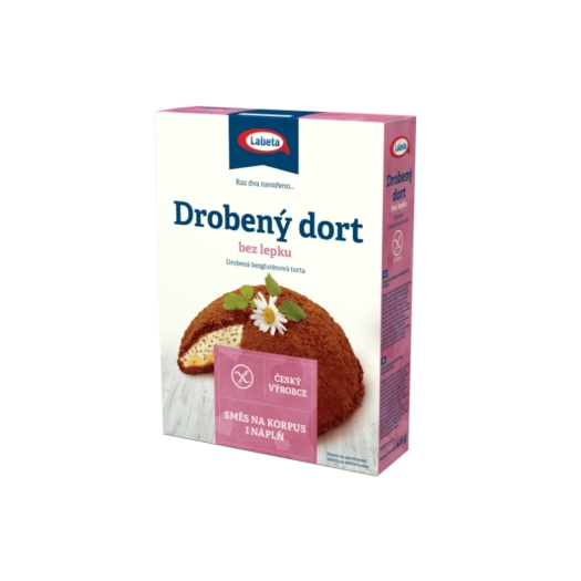 Drobený dort bez lepku