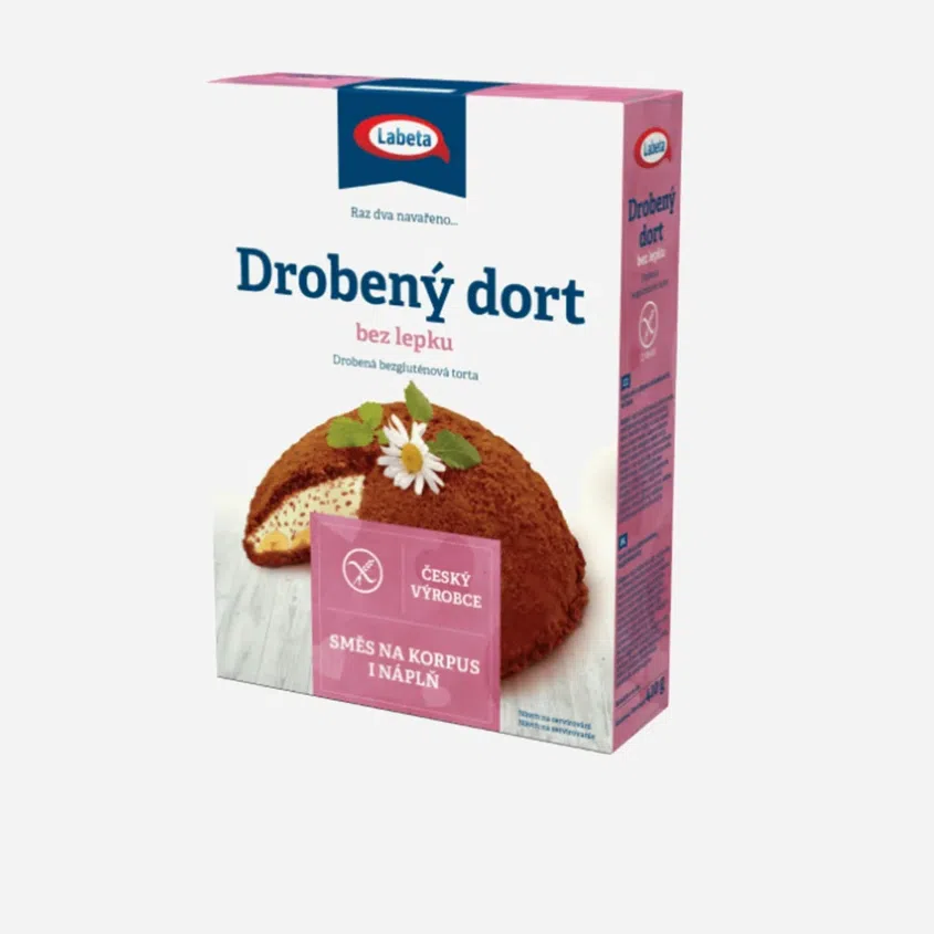 Drobený dort bez lepku