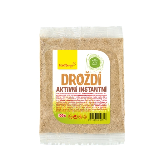 Droždí aktivní - instantní kvasnice
