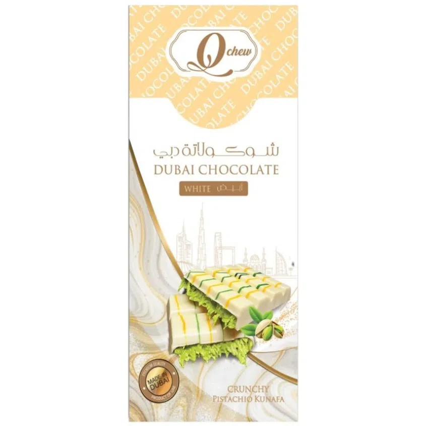 Dubajská čokoláda bílá