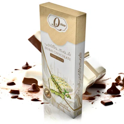 Dubajská čokoláda bílá
