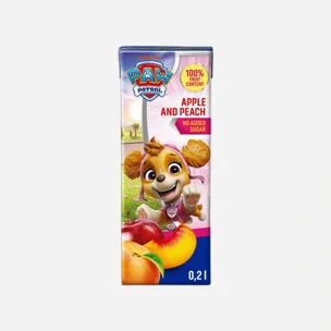 Džus Tlapková patrola jablko a broskev