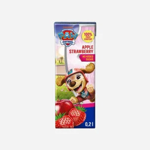 Džus Tlapková patrola jablko a jahoda