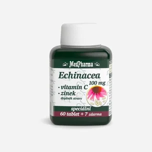 Echinacea 100 mg + vitamin C + zinek 67 tablet