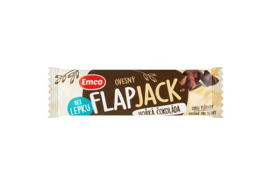 Emco Flapjack hořká čokoláda 45 g