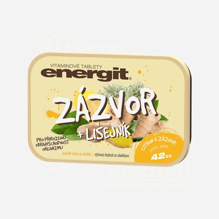 Energit Zázvor + lišejník 42ks 42100610