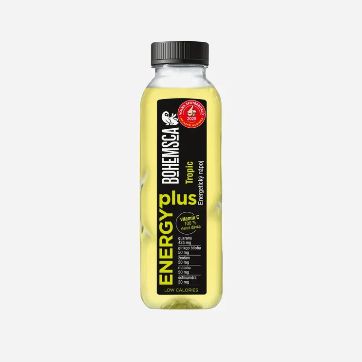 Energy plus energetický nápoj Tropic 12 x 390 ml